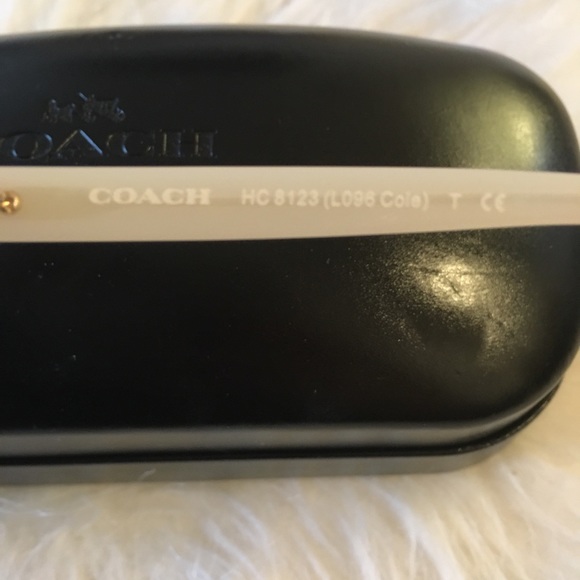 Coach Summer Collection White Sunglasses - Picture 7 of 7
